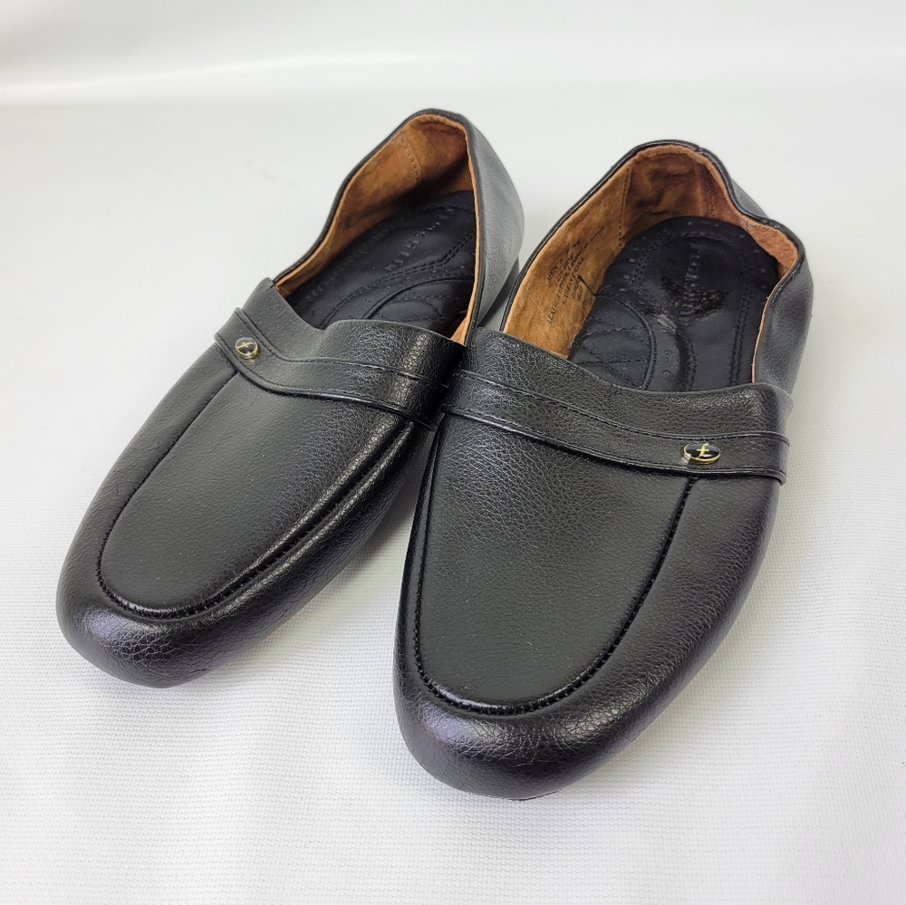 Florsheim Leather Mens House Shoes Sz 7